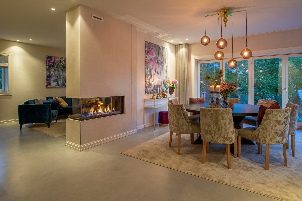 Stemning kveld. Galleribilde