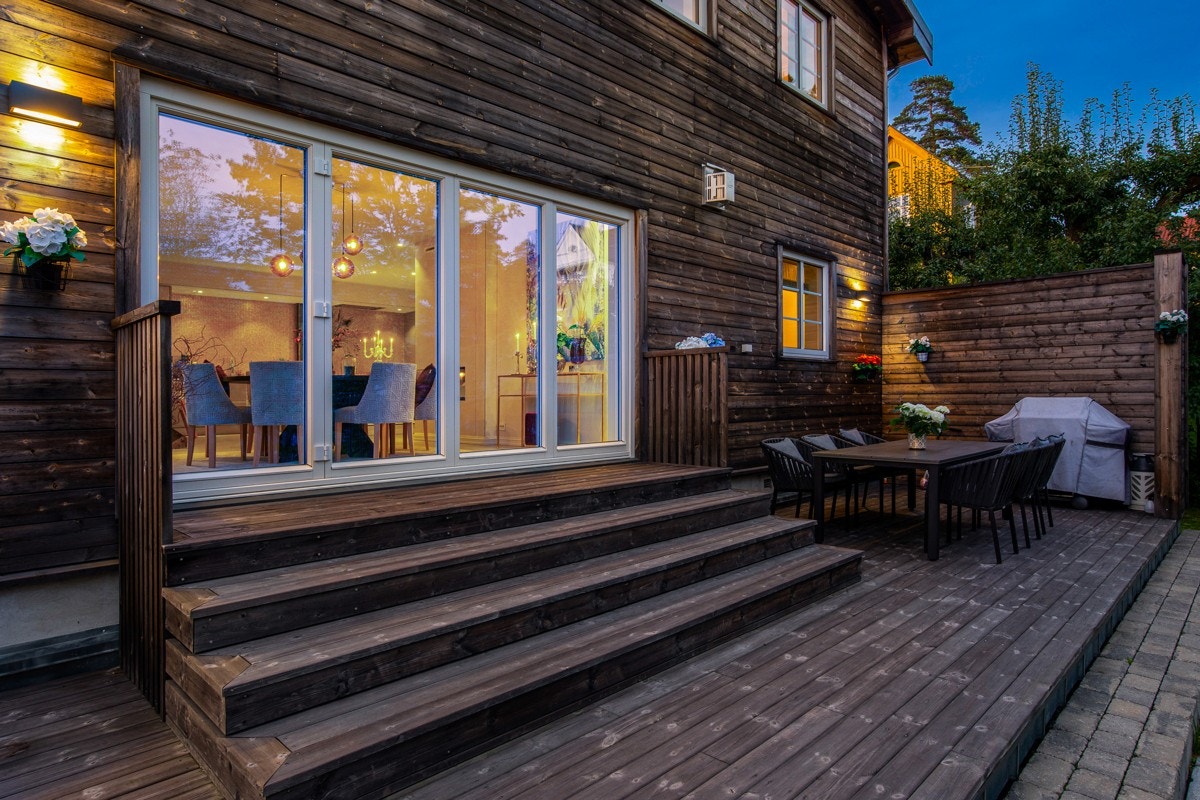 Stemning kveld. Galleribilde