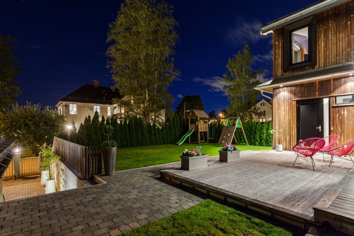 Stemning kveld. Galleribilde