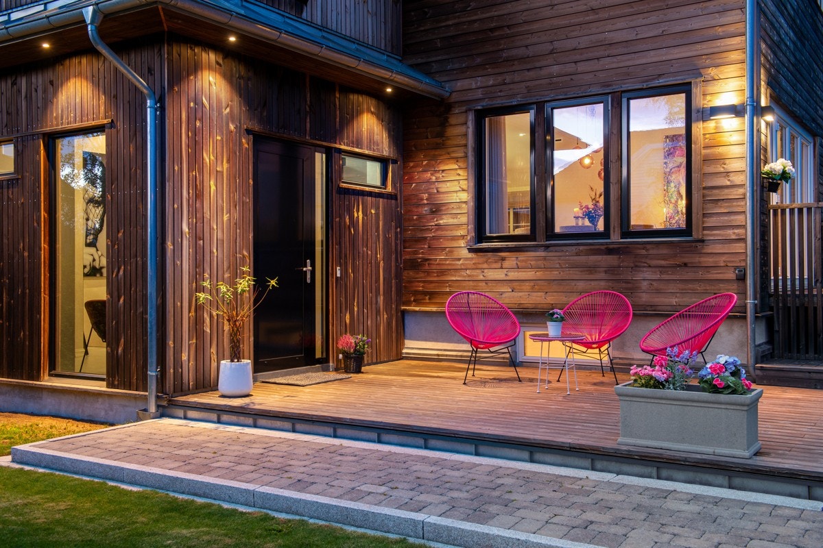 Stemning kveld. Galleribilde