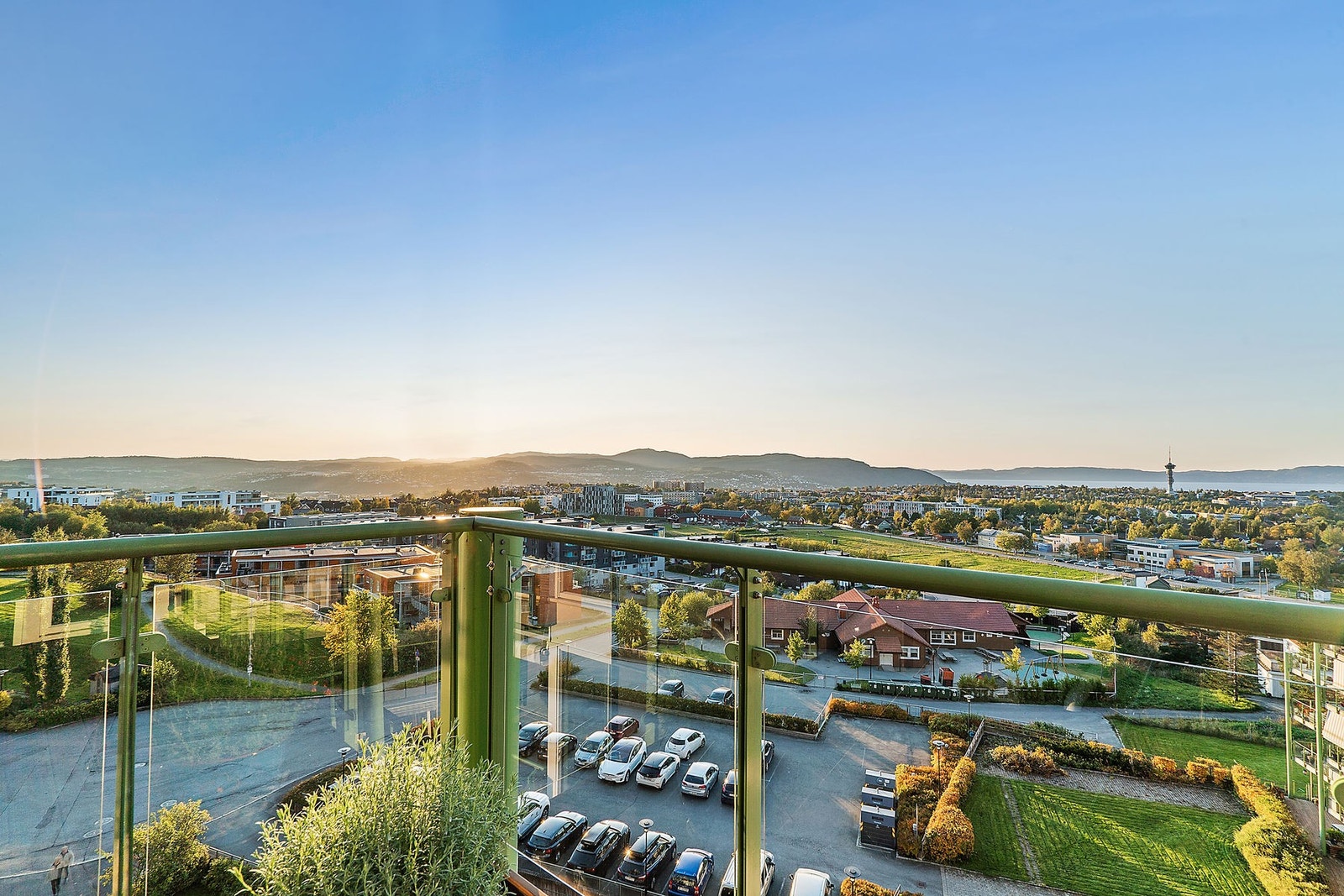 Leiligheten nyter en vidunderlig utsikt Galleribilde