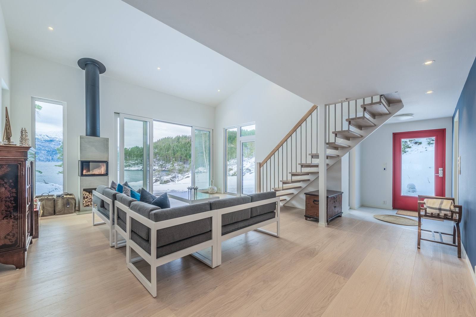 Interiør hytte STAV 90 Galleribilde