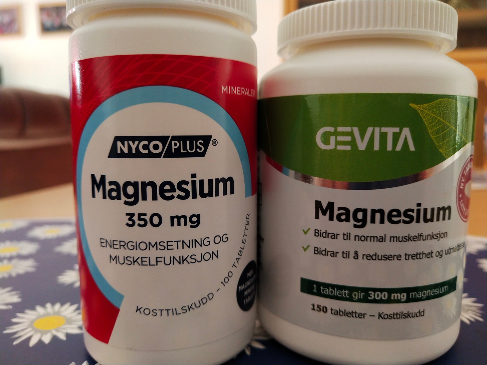 magnesium tilskudd