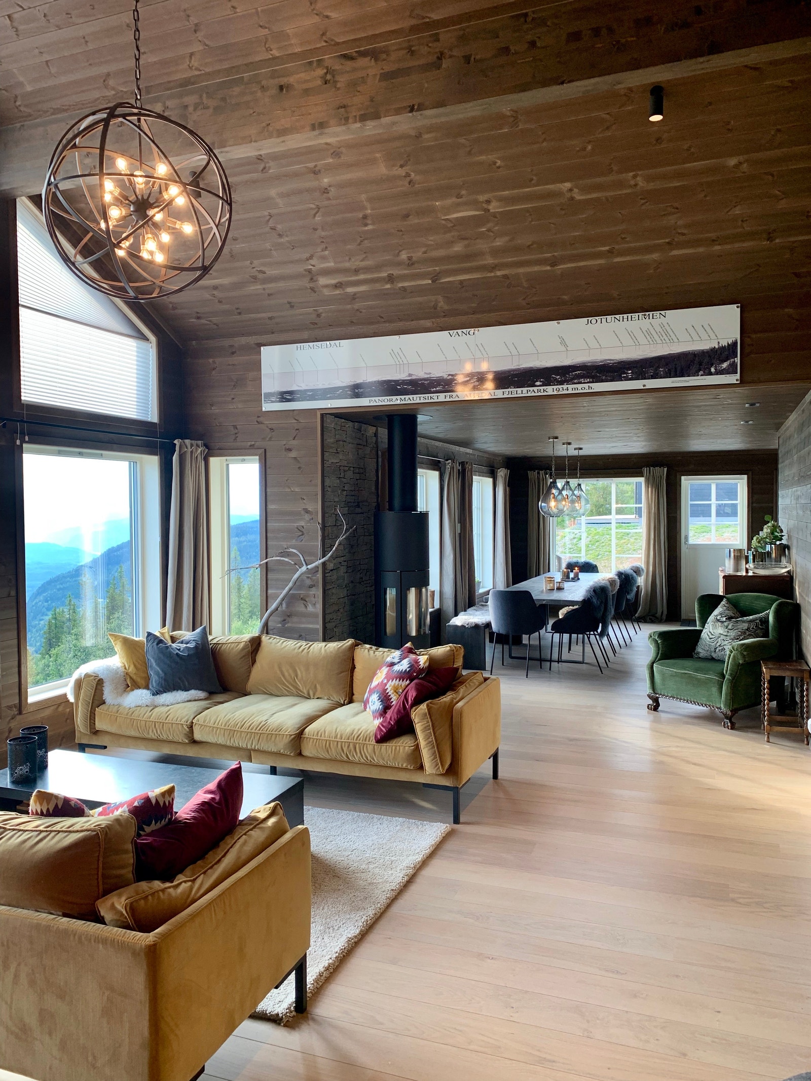 Stue og spisestue Galleribilde