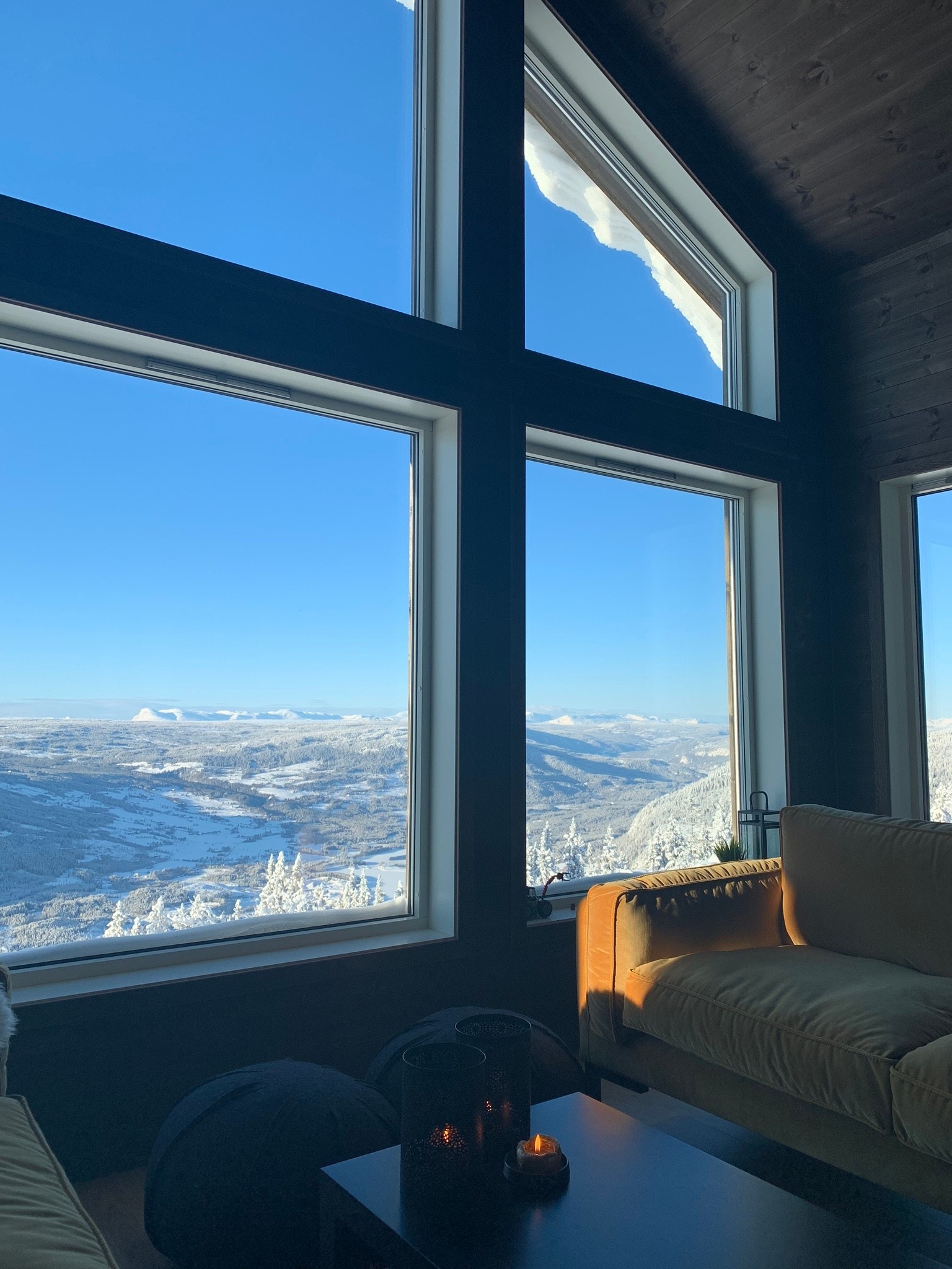 Nydelig utsikt fra stua Galleribilde