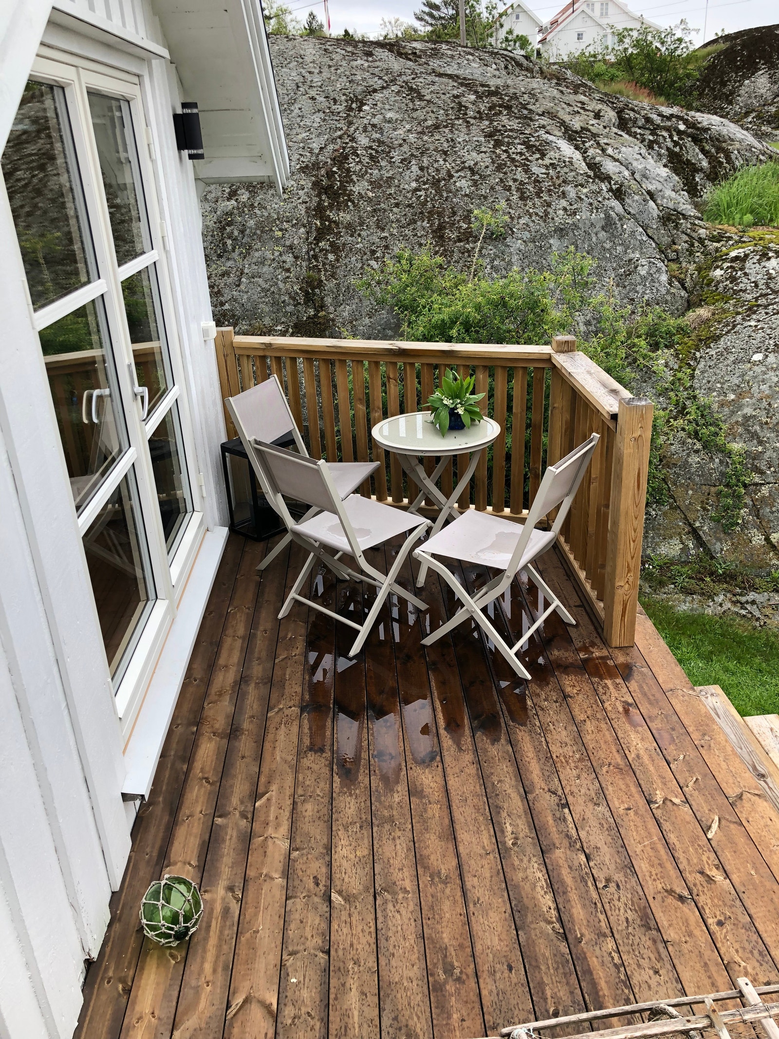 Terrasse sjøbod Galleribilde