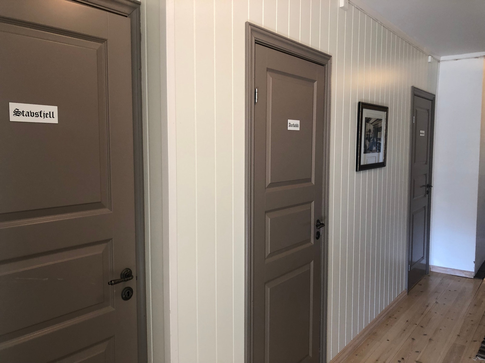 Andre etasje - soveromskorridoren Galleribilde