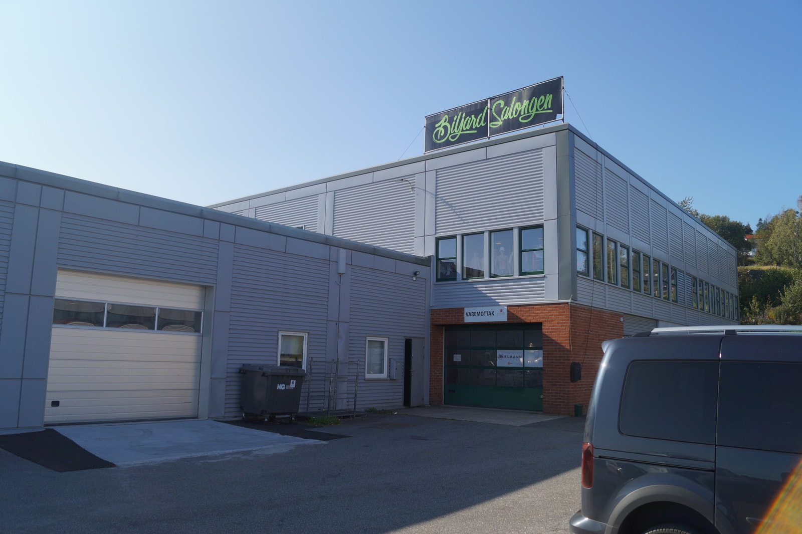 Fasade nord inngang Galleribilde