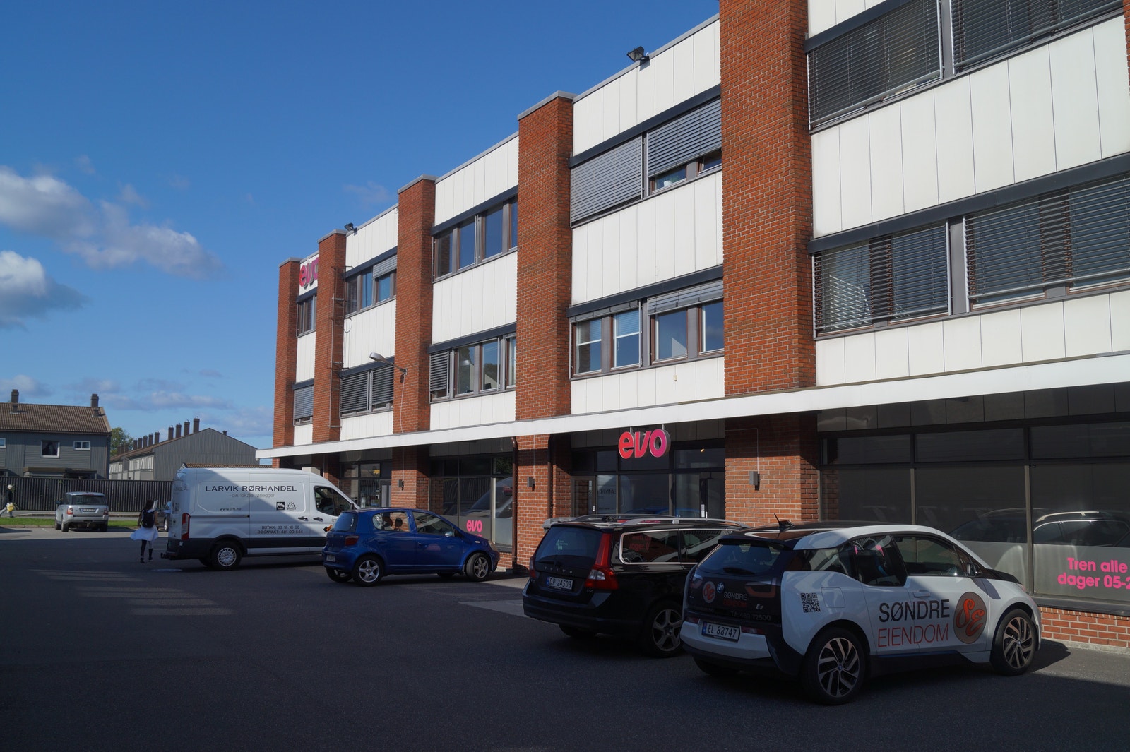 Fasade vest - EVO senter Galleribilde