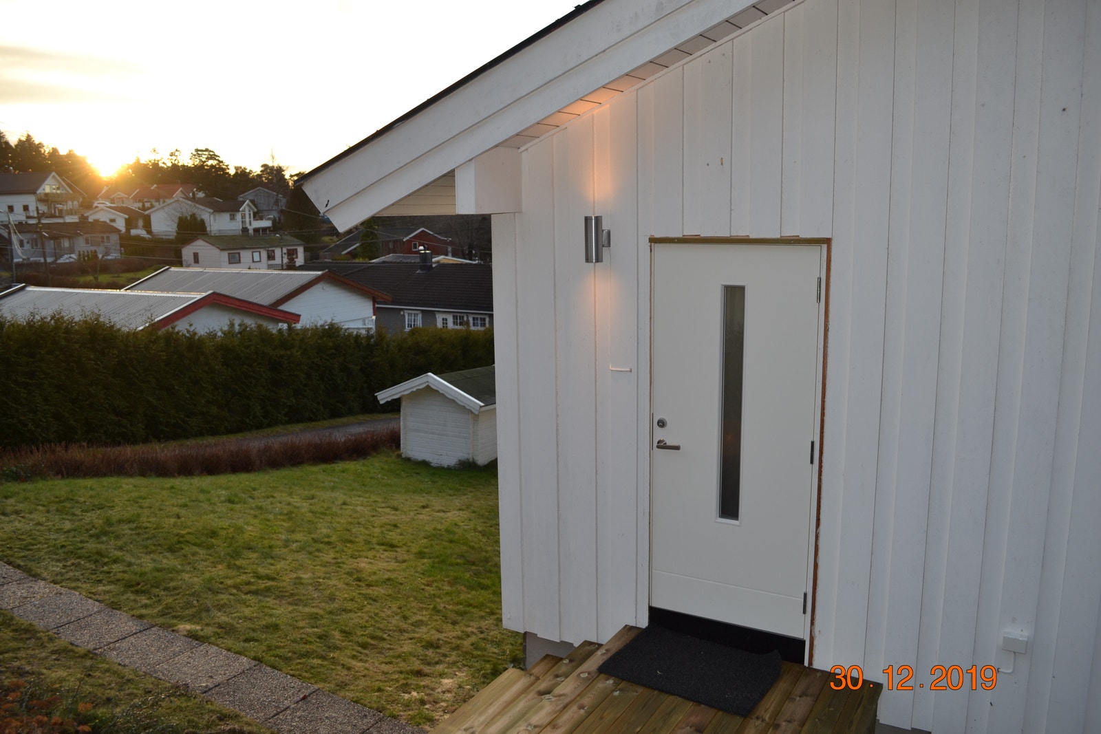 Utsikt fra inngangspartiet Galleribilde