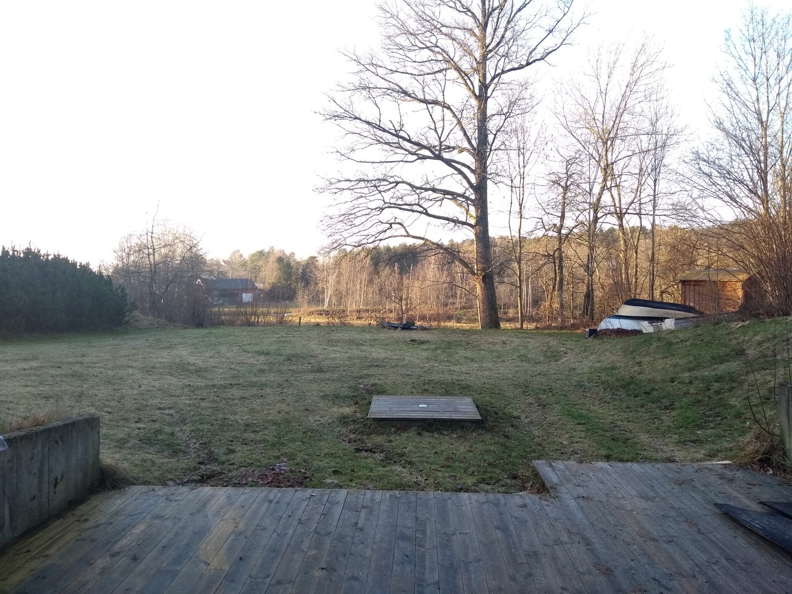 Utsikt fra terrassen Galleribilde