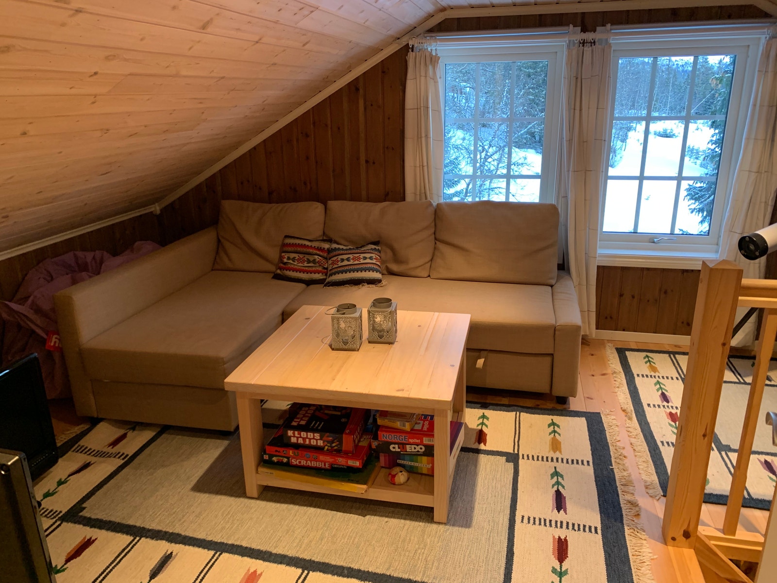 Stue på hemsen m/ sovesofa Galleribilde
