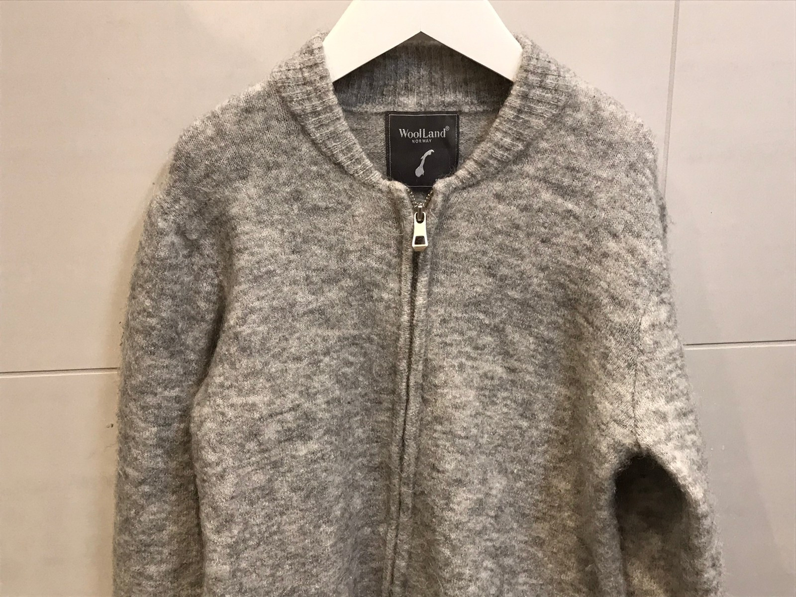 Lanullva Cardigan Jakke, Grå melert Lanullva Cardigan Jakke, Grå melert