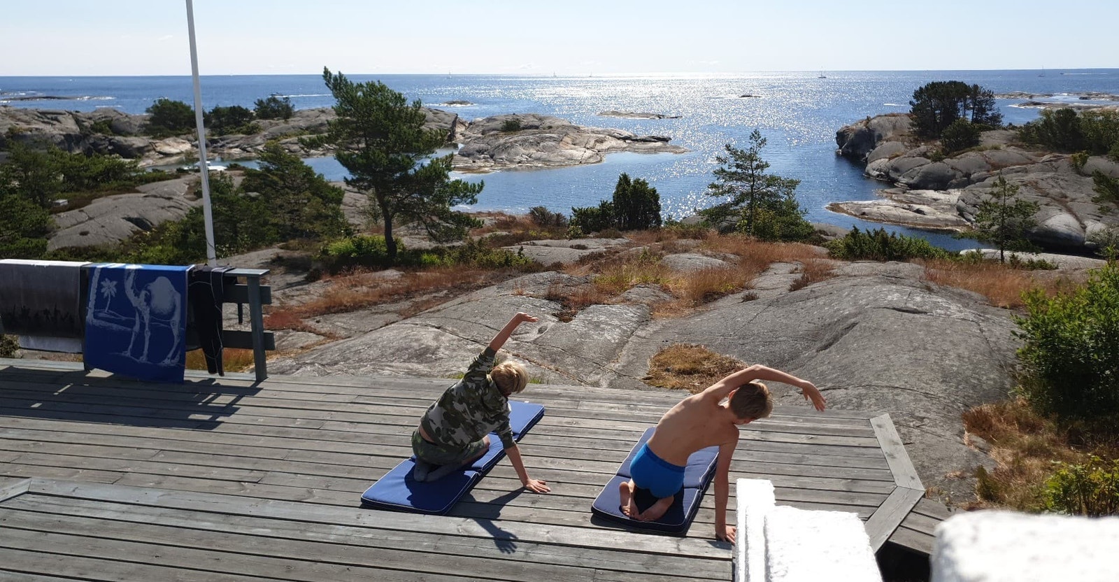 Trim mot havet Galleribilde