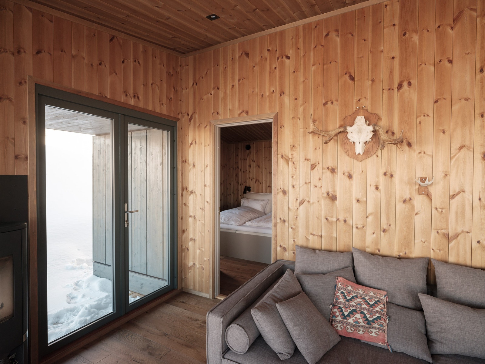 Soverom 1 - i enden av hytta Galleribilde