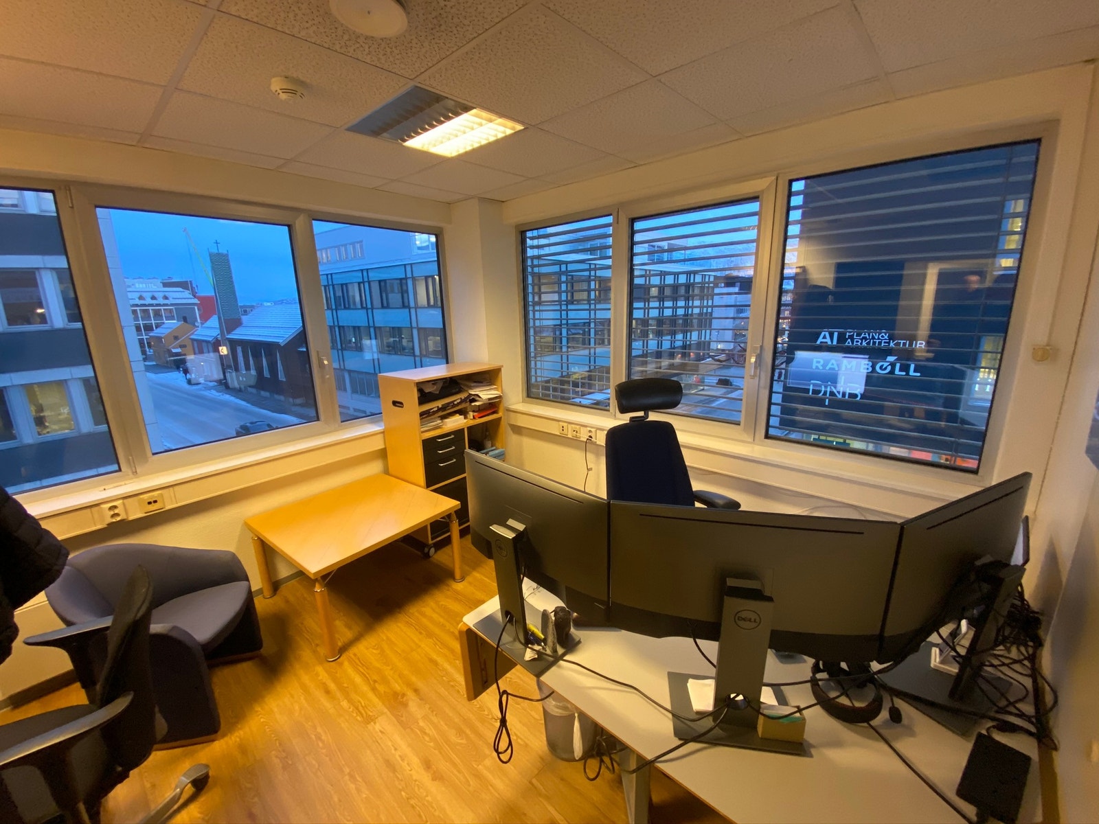 Plan 3: Hjørnekontor Galleribilde