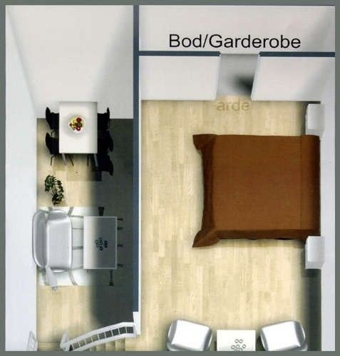 Plantegning med hems Galleribilde