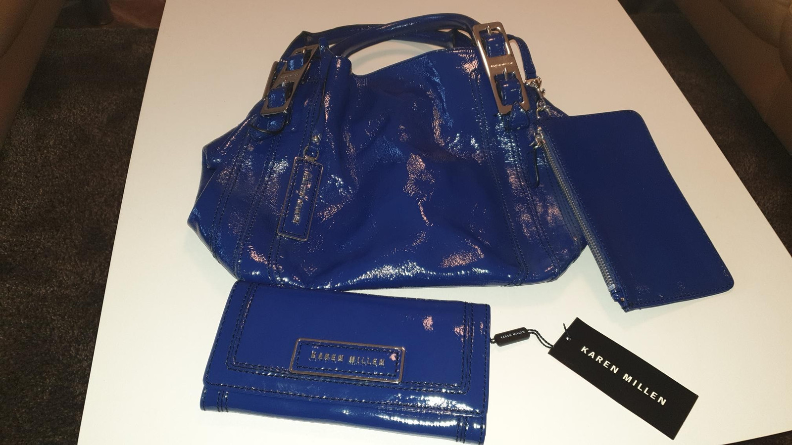 Karen Millen veske+sminkepung+lommebok | FINN.no Karen millen veske | FINN.no