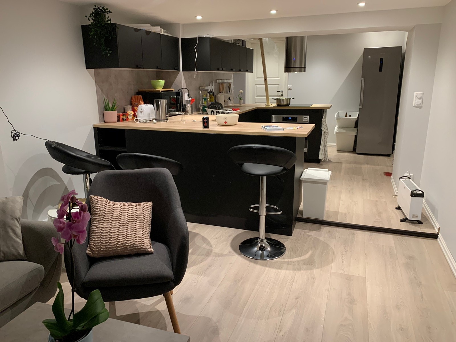 stue og kjøkken Galleribilde