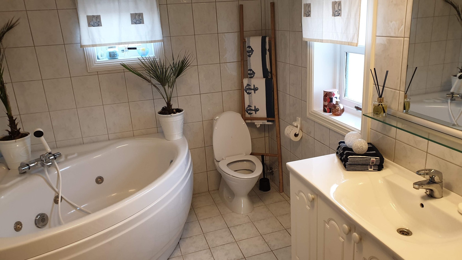 Hjørneboble-kar Galleribilde