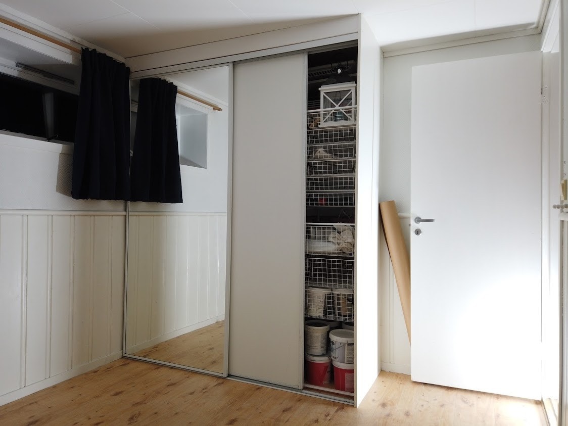 Garderobeskap i den store boden Galleribilde