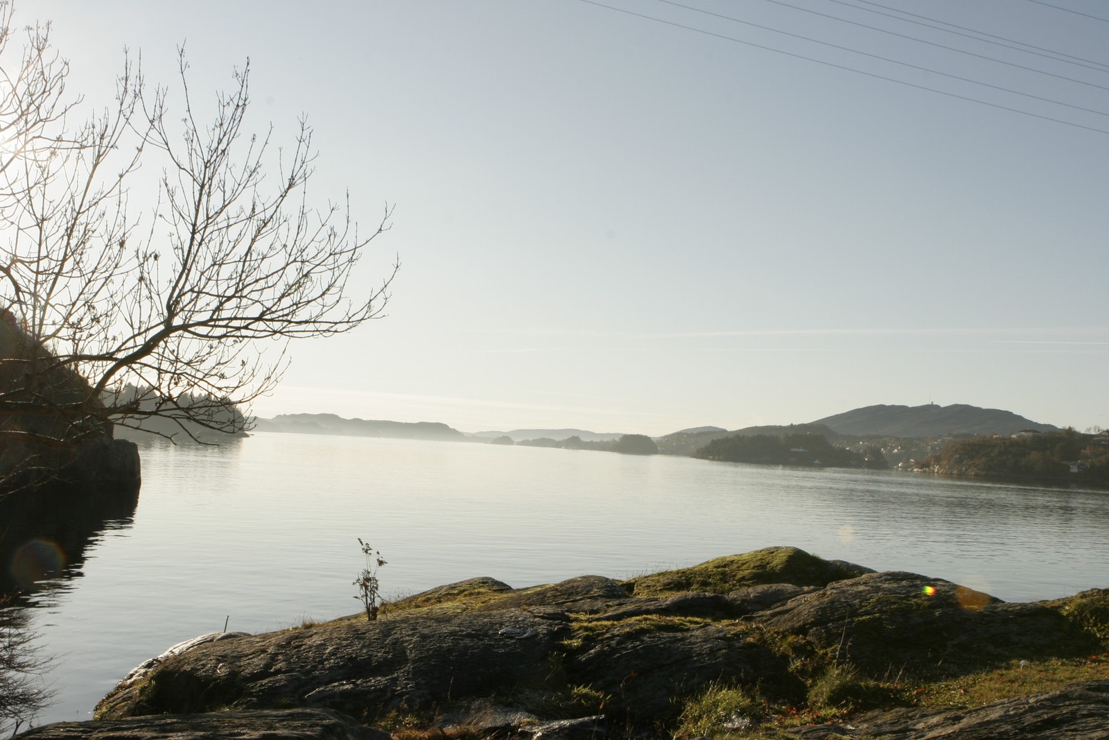 Fiskeplass nedenfor boligen Galleribilde