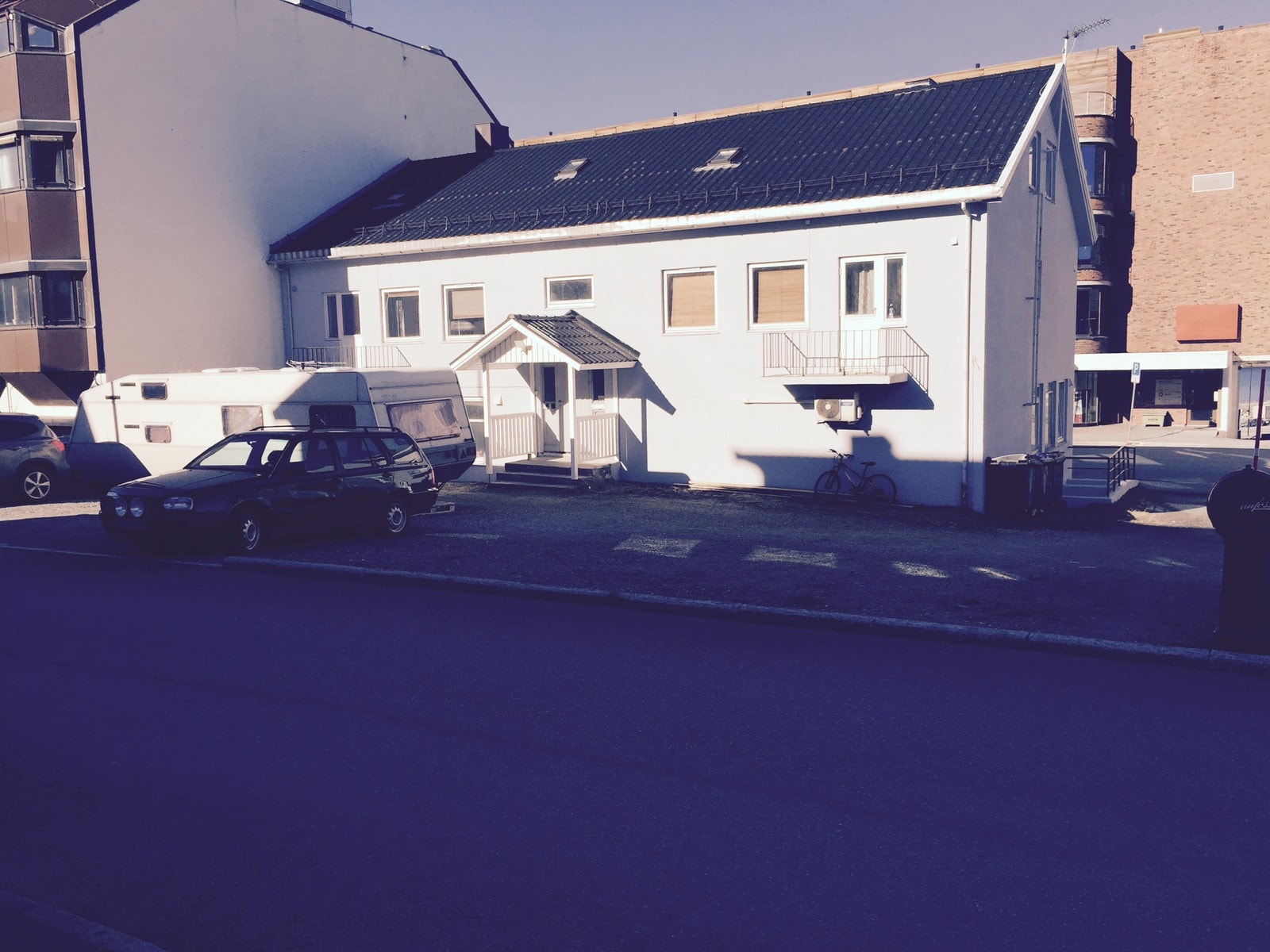 Gratis privat parkering Galleribilde