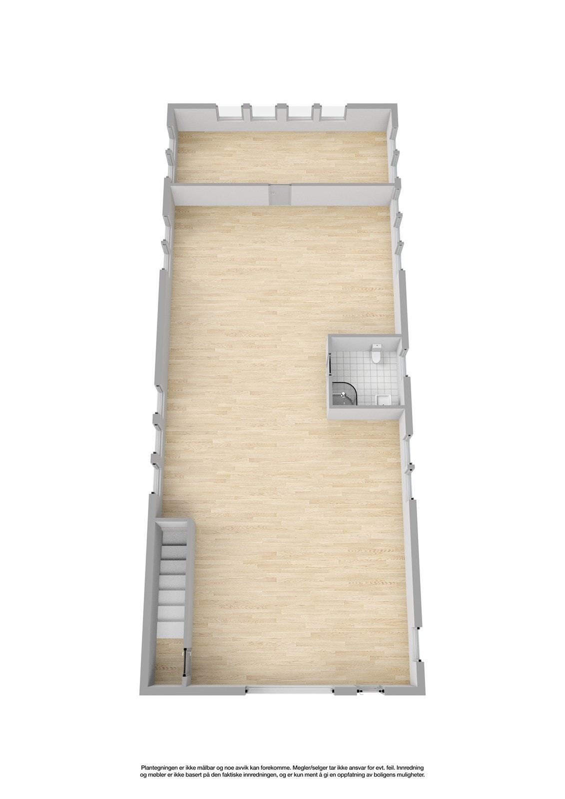 Driftsbygning/låve - 3D - 1.etg Galleribilde