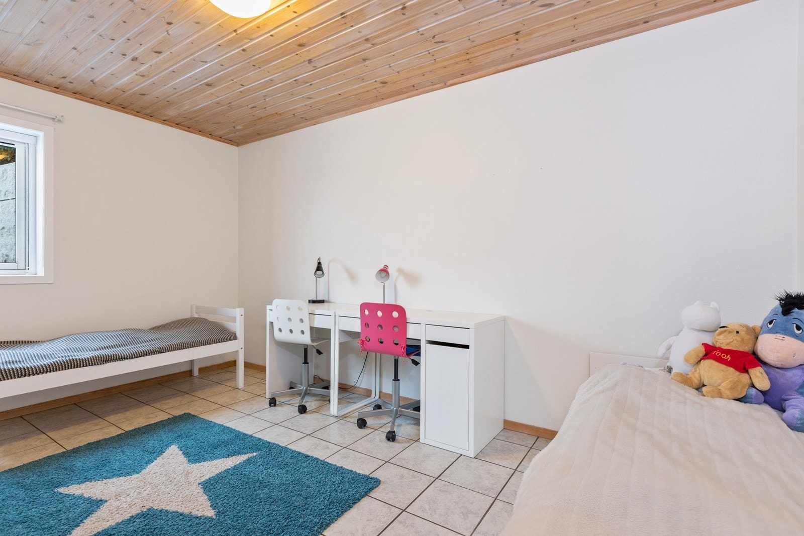 Gjesteleiligheten er innredet med to soverom. Galleribilde