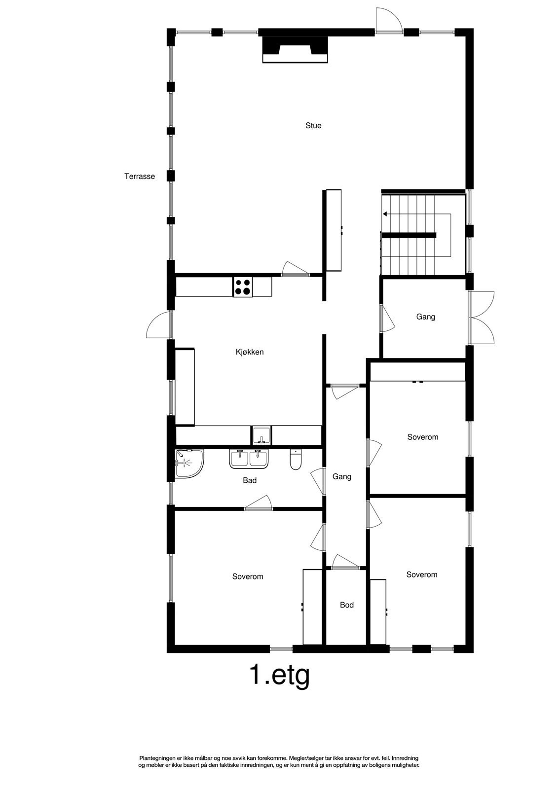 Enebolig - 2D - 1.etg Galleribilde