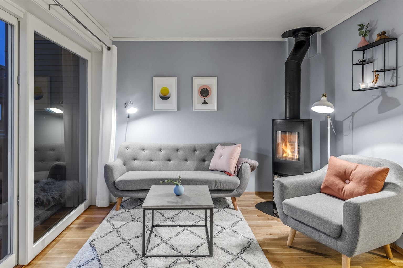 Kveldsstemning. Galleribilde