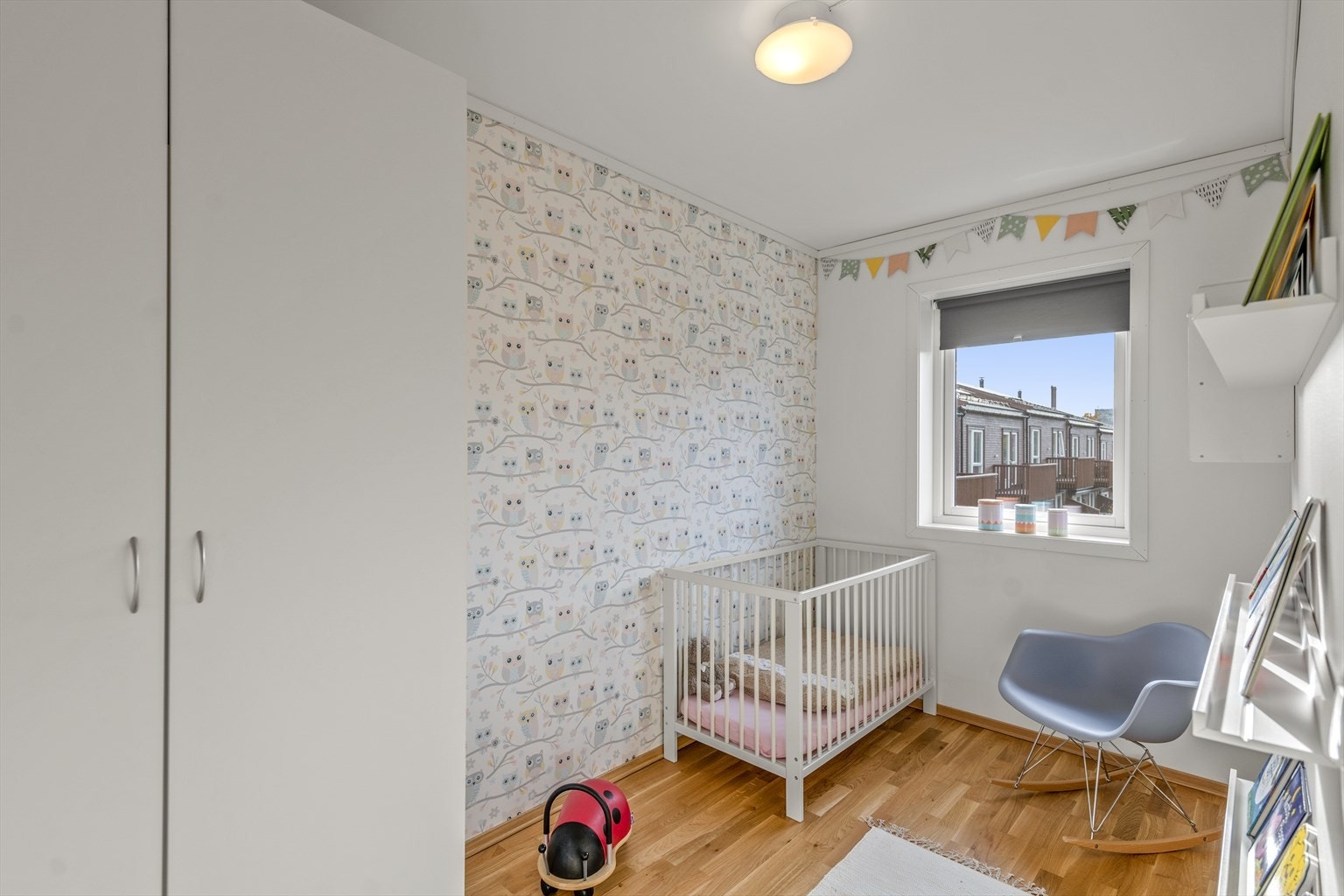 De andre soverommene passer ypperlig til gjesterom og barnerom. Galleribilde