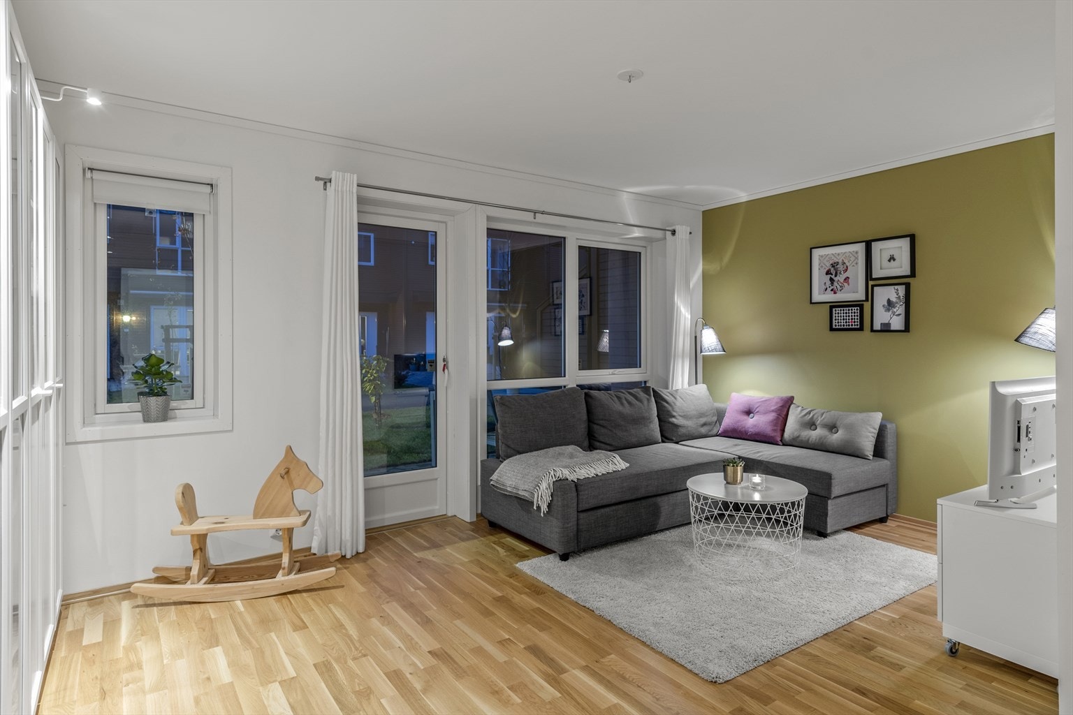 Kveldsstemning. Galleribilde