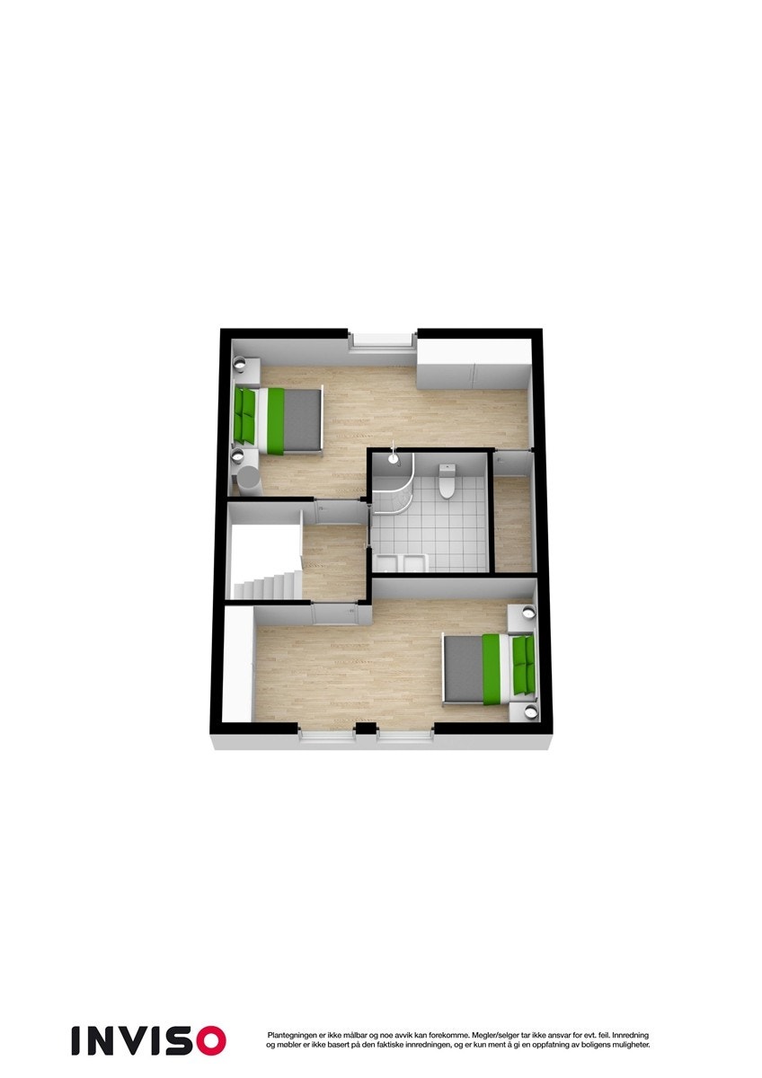 3Dplan 2.etasje Galleribilde
