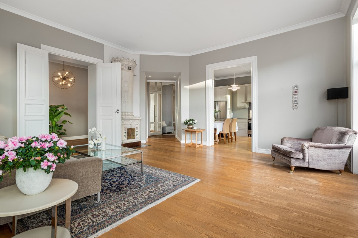 Lys og luftig hjørnestue Galleribilde