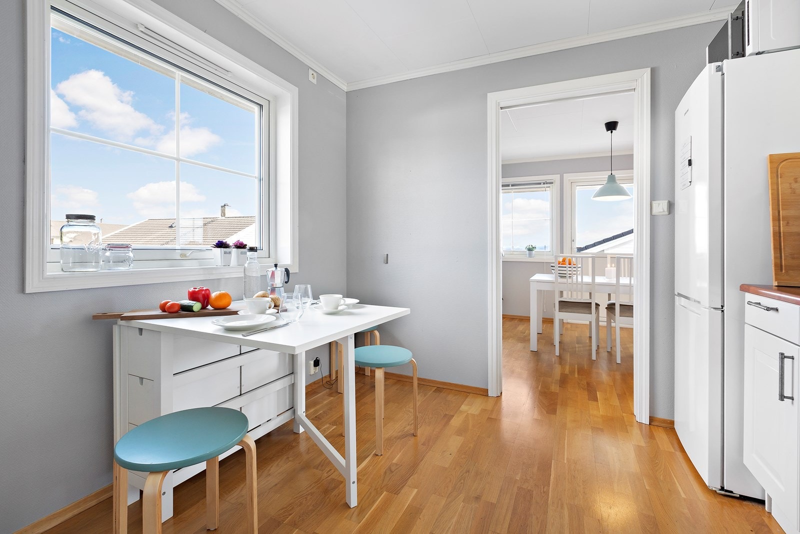 God plass til frokostbord Galleribilde