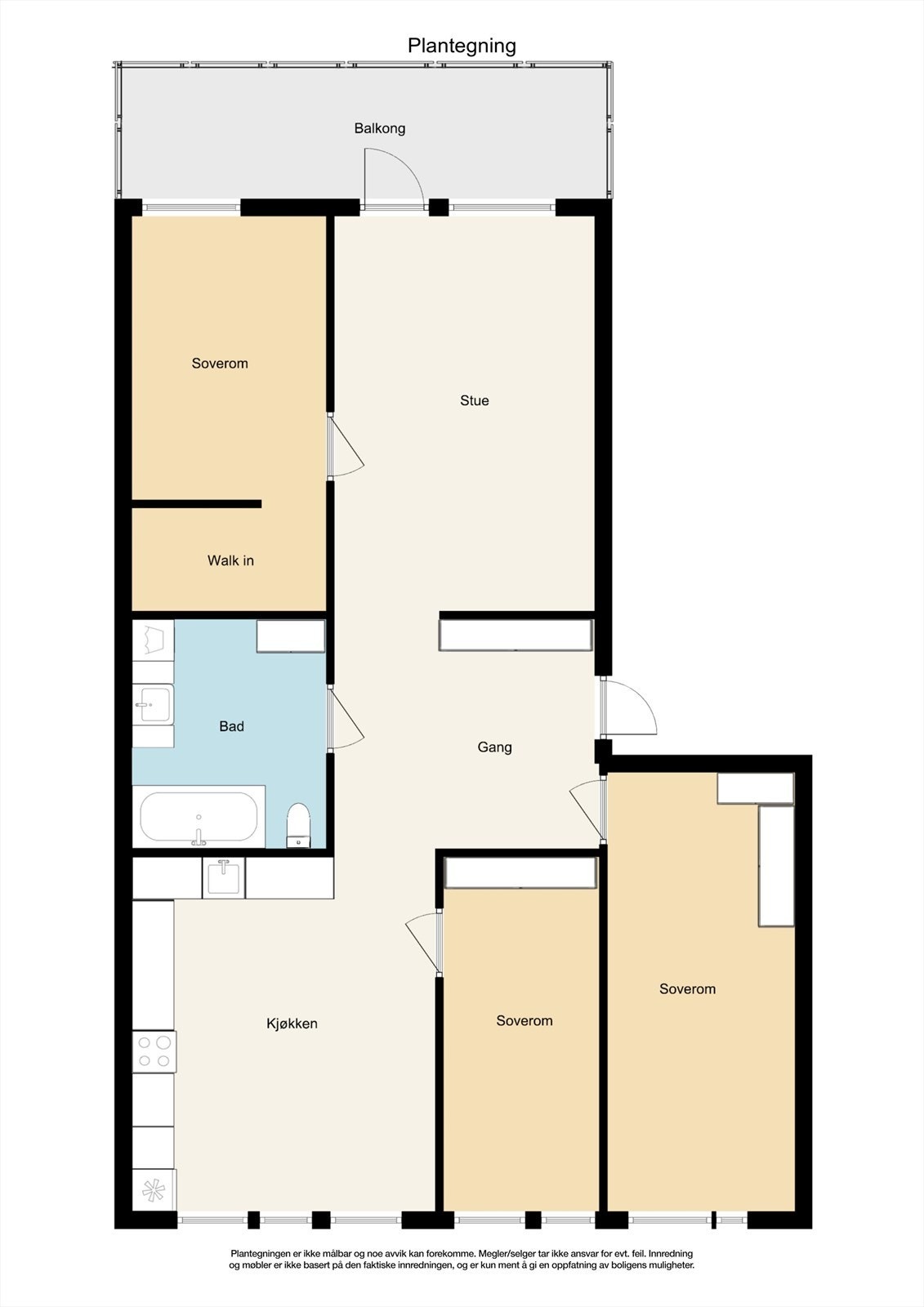 2dplan og 1 Galleribilde