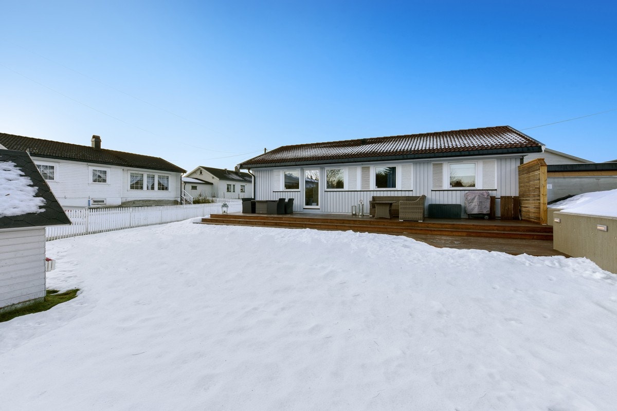 Hagen er romslig og byr på mye boltreplass for lek og moro. Galleribilde