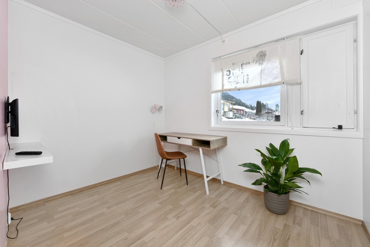 Rommet har gode møbleringsmuligheter. Galleribilde