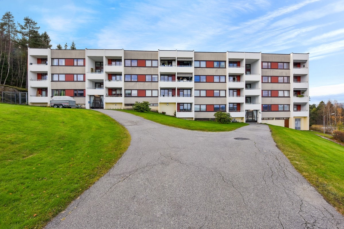 Eiendommen ligger i et rolig og attraktivt område i Drammen kommune. Galleribilde