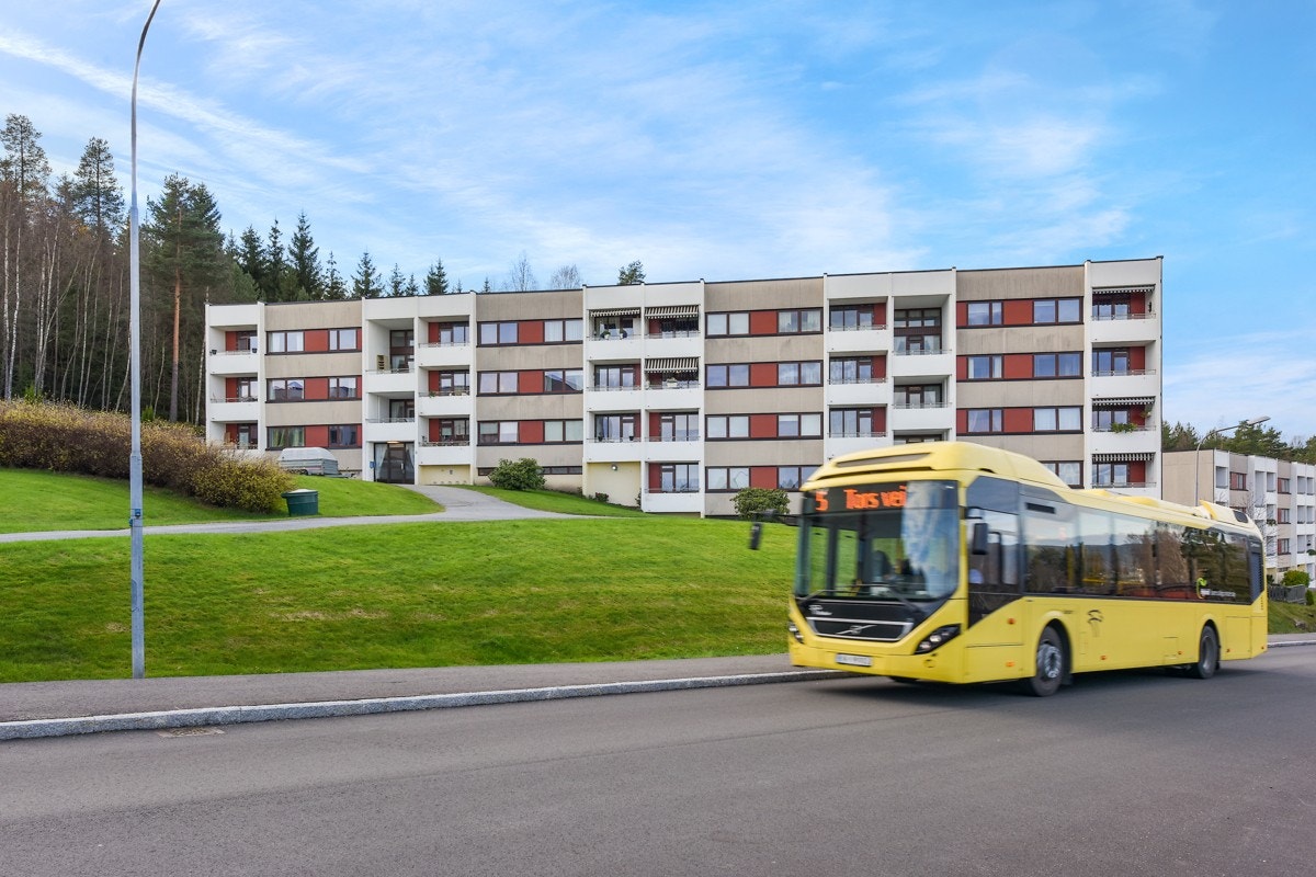 Det er god offentlig kommunikasjon. Galleribilde