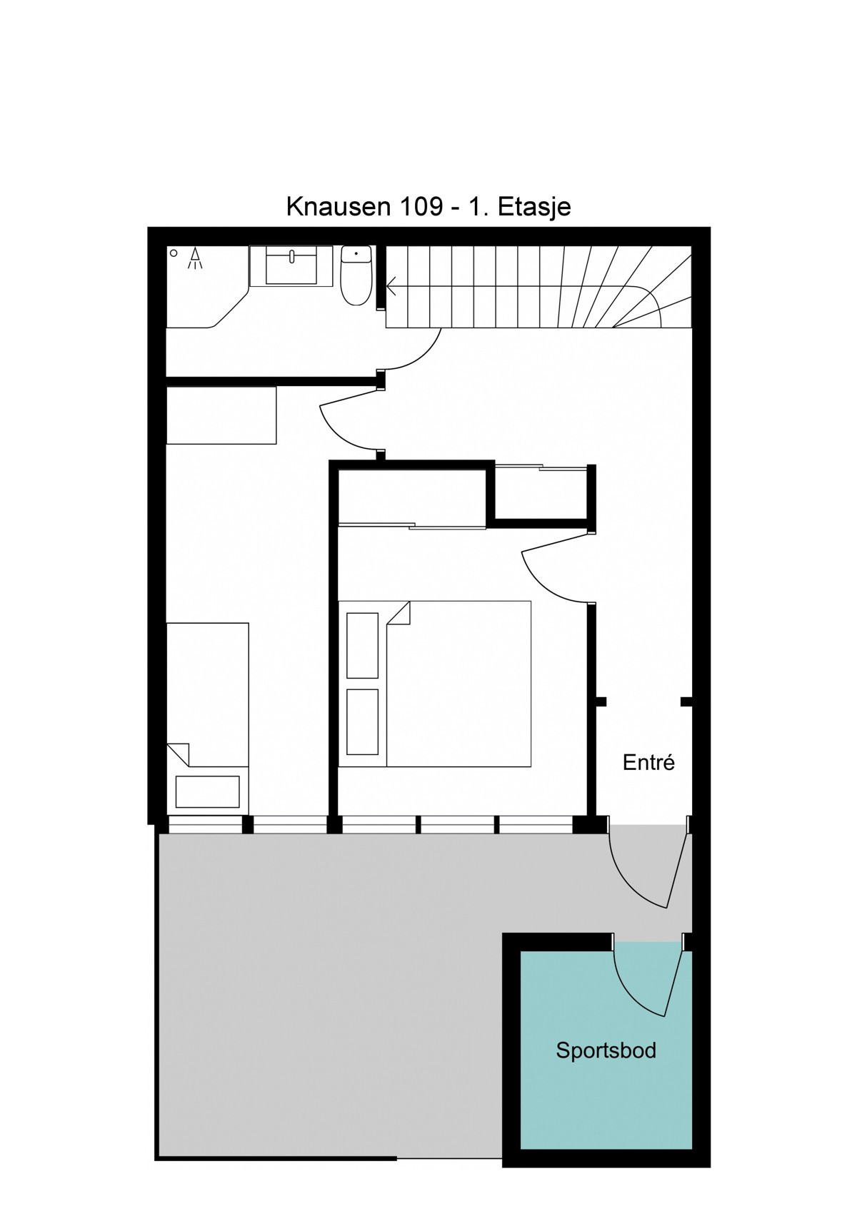 Planskisse 1. etasje