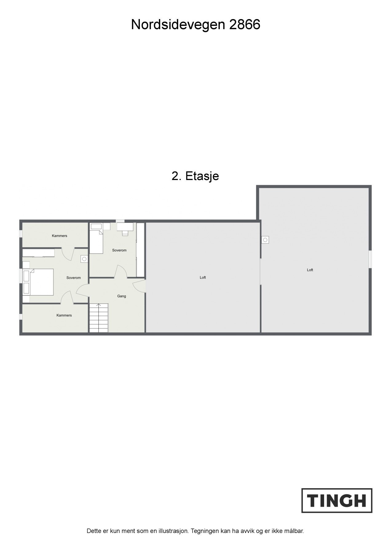 Plantegning 2. etasje. Galleribilde