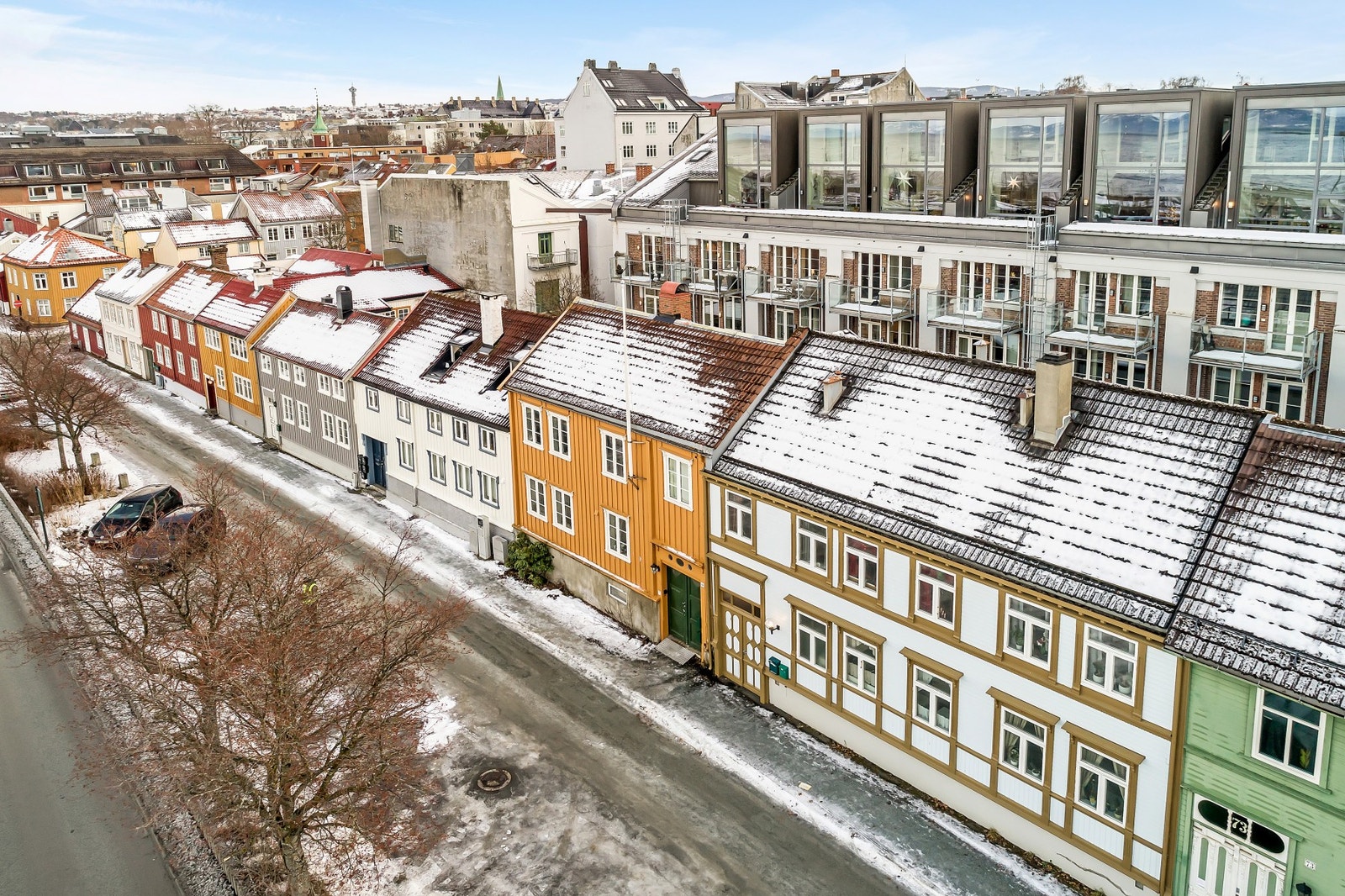 Her er det kort avstand til de fleste studiestedene i Trondheim, som både NTNU, BI og St.Olav. Galleribilde