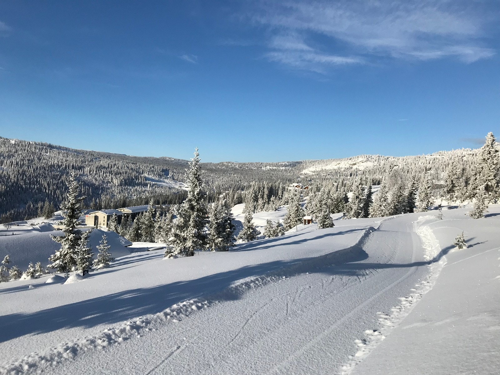Utsikt mot Varden Galleribilde