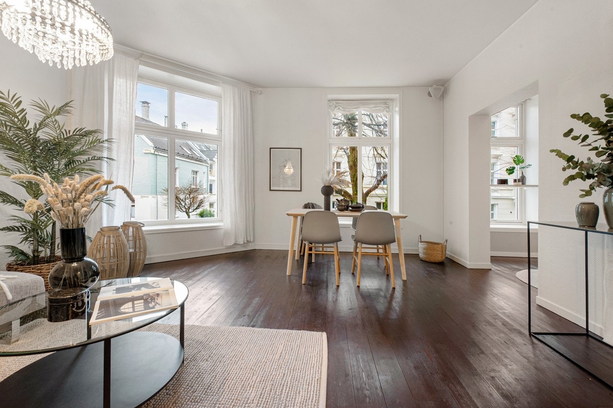 - En svært lys og innbydende bygårdsleilighet med meget attraktiv beliggenhet - Galleribilde