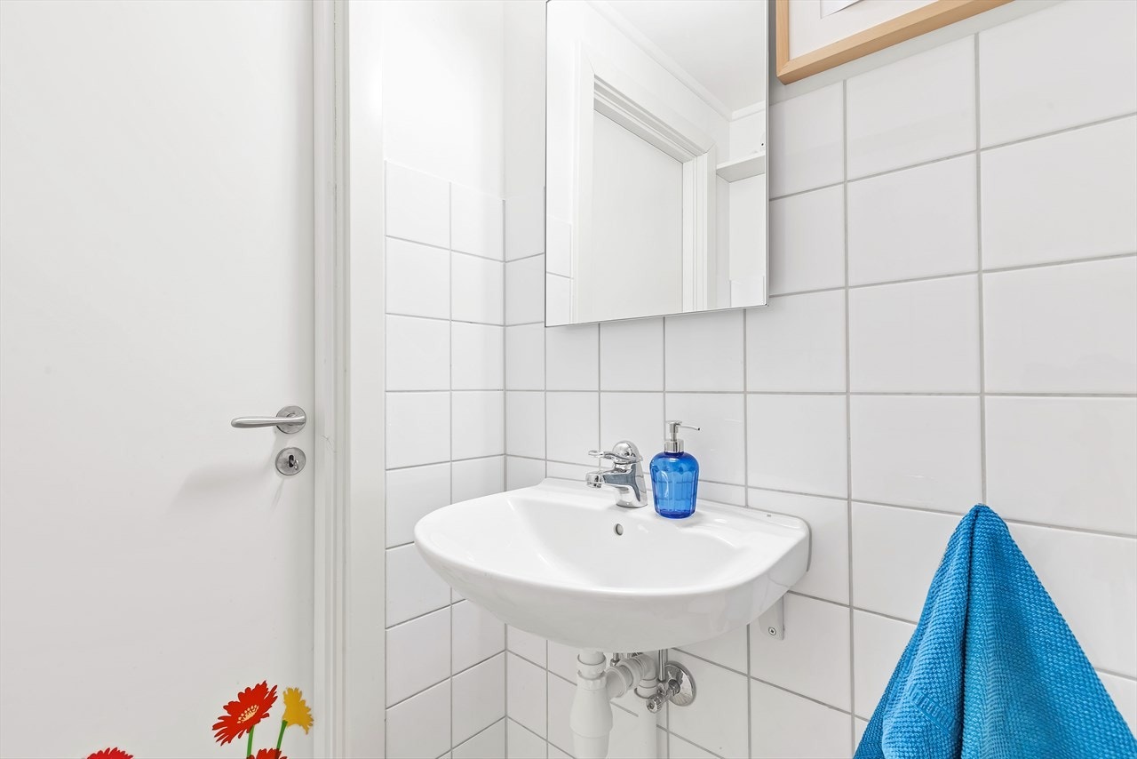 WC-rom i kjelleretasjen. Galleribilde