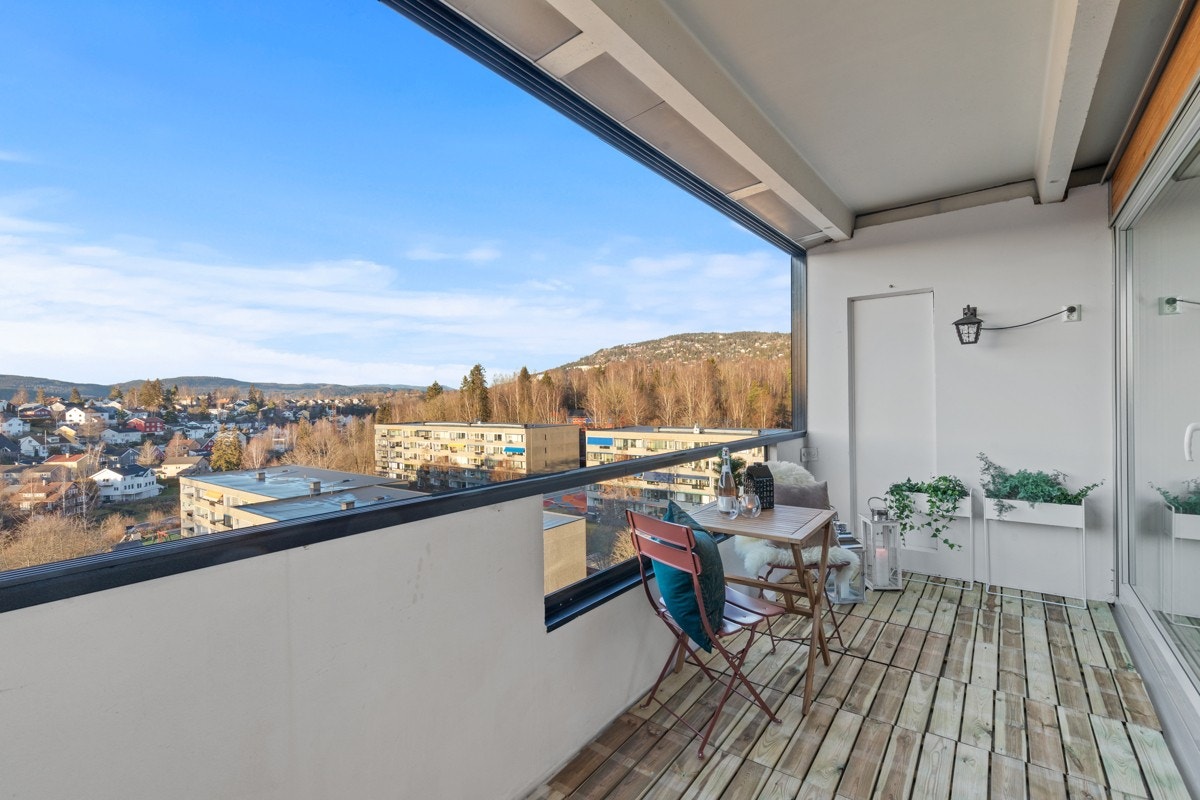 Her har man sol fra ca. kl. 16 til den går ned Galleribilde