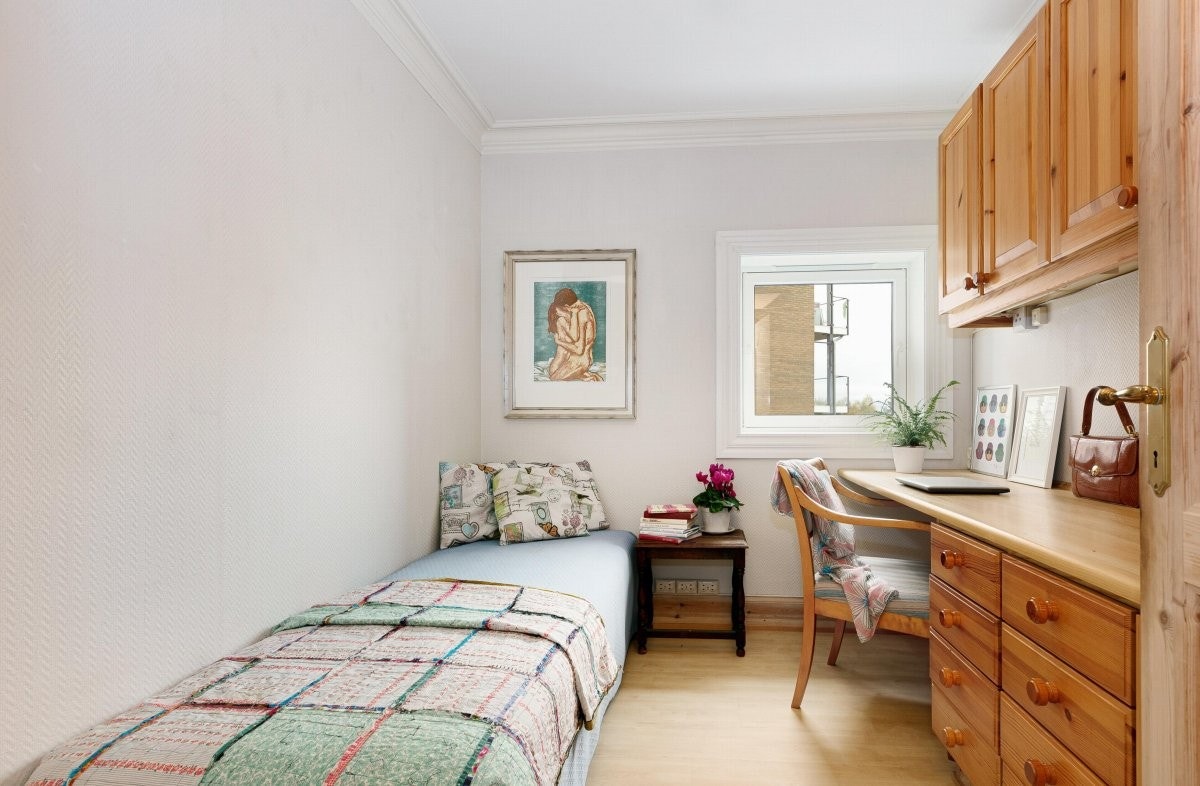 Soverom nr.2 passer perfekt som barnerom, gjesterom eller kontor. Galleribilde