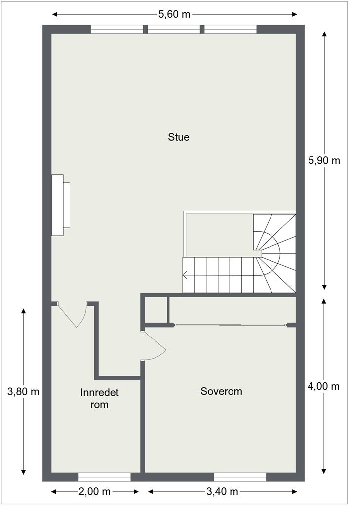 2. etasje Galleribilde